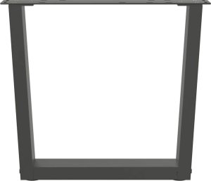 vidaXL Nogi stołu jadalnego w kształcie litery V 2 szt. Antracyt Stal 5