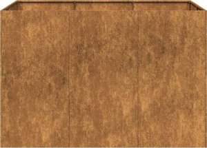 vidaXL Doniczka Rusty 120x80x80 cm Stal nierdzewna 4