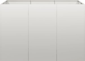 vidaXL Doniczka 120x80x80 cm Stal nierdzewna 4