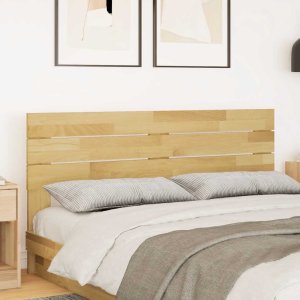 vidaXL Zagłówek 150 cm lite drewno dąb 3