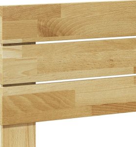 vidaXL Zagłówek 150 cm lite drewno dąb 7
