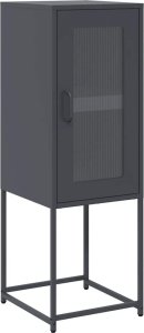 vidaXL Komoda Antracyt 36x39x107 cm Stal walcowana na zimno 2