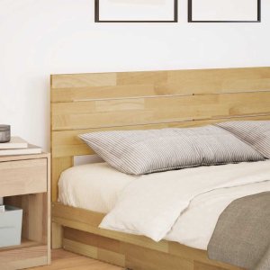 vidaXL Zagłówek 180 cm Drewno lite Dąb 2