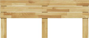 vidaXL Zagłówek 180 cm Drewno lite Dąb 4