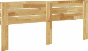 vidaXL Zagłówek 180 cm Drewno lite Dąb 6