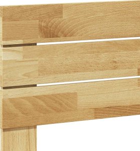 vidaXL Zagłówek 180 cm Drewno lite Dąb 7