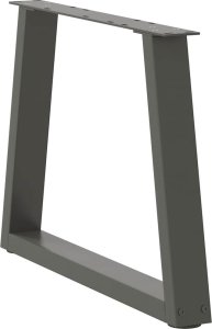 vidaXL Nogi stołu jadalnego w kształcie litery V 2 szt. Antracyt Stal 4