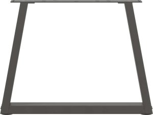 vidaXL Nogi stołu jadalnego w kształcie litery V 2 szt. Antracyt Stal 5