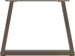 vidaXL Nogi do stołu jadalnego w kształcie litery V 2 szt. Stal 5