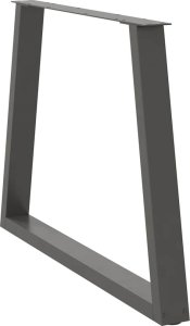 vidaXL Nogi stołu jadalnego w kształcie litery V 2 szt. Antracyt Stal 4