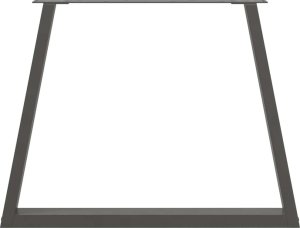 vidaXL Nogi stołu jadalnego w kształcie litery V 2 szt. Antracyt Stal 5