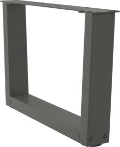 vidaXL Nogi stołu jadalnego w kształcie litery V 2 szt. Antracyt Stal 4