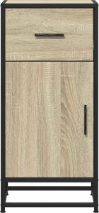 Szafka, dąb sonoma, 35,5x35x76 cm, materiał drewnopochodny 4