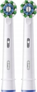 2x końcówka Oral-B Pro Cross Action do szczoteczki elektrycznej białe 100% 1