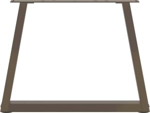 Nogi do stołu jadalnego w kształcie litery V 2 szt. Stal 5