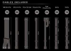 Zasilacz ASRock Taichi 1300W ATX 3.1 (TC-1300T) 8