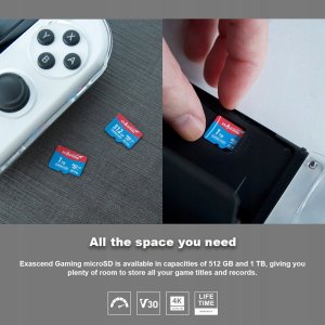 Karta pamięci Exascend Gaming UHS-I micro 1TB 3