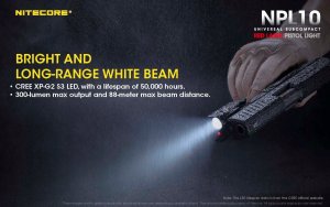 Nitecore Latarka NPL10 300lm 4