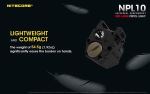 Nitecore Latarka NPL10 300lm 6