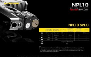 Nitecore Latarka NPL10 300lm 8