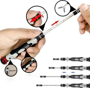 Extralink | Zestaw śrubokrętów precyzyjnych | wkrętaki torx śrubokręty precyzyjne 118 w 1 3