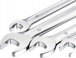 Extralink | Zestaw kluczy płasko-oczkowych | 8 el. klucze płaskie oczkowe etui 8-22 mm 3