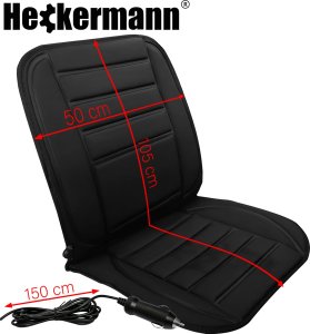 Heckermann Mata grzewcza do samochodu ZL011 Czarna 4