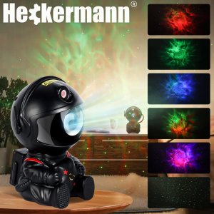 Projektor gwiazd LED astronauta Heckermann TYD-YHY-001 Czarny 2