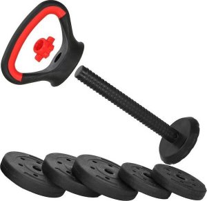 Kettlebell z regulacją obciążenia 10 kg zestaw 5 talerzy UNIWERSALNY 1
