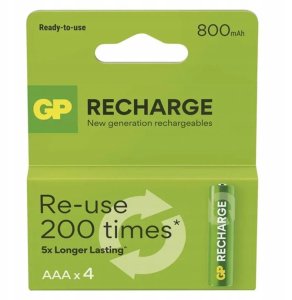 Recharge AA batteries 800mAh 1