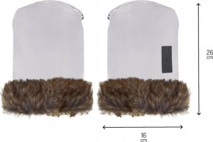 *Momi rekawiczki do wozka szare 6