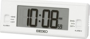 Budzik Seiko QHL093W Termometr Higrometr . 1
