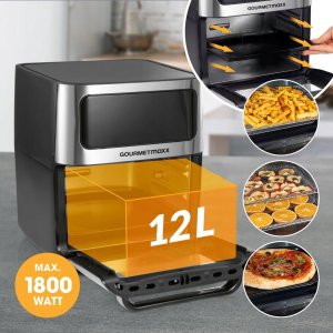 Frytkownica beztłuszczowa Gourmetmaxx Cyfrowa frytkownica beztłuszczowa XXL 12l 1800W 3