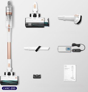 Levoit LVAC-200 Odkurzacz pionowy 180W 50 min bezprzewodowy nowy 2024 biały 2