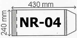 Narnia Okładka na podr B5 regulowana nr 4 (50szt) (131645) 1