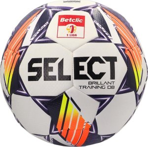 Piłka nożna Select Brillant Training DB Betclic 1 Liga v24 biało-pomarańczowo-fioletowa 18763 4 1