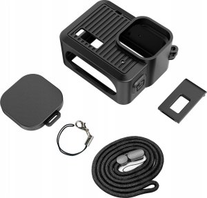 Puluz Zestaw Futerał Etui Obudowa Osłona Dekielek Klapka Pasek GoPro HERO 4K 2024 / PU717B 8