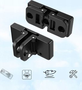 Adapter Uchwyt Szybkozłączka na 1/4'' i Mocowanie typu GoPro do Insta360 X4 / PU721B 11