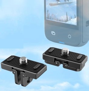 Adapter Uchwyt Szybkozłączka na 1/4'' i Mocowanie typu GoPro do Insta360 X4 / PU721B 4