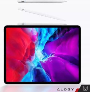 Rysik Alogy Stylus Pen Pencil dotykowy do ekranów telefonu tabletu do Apple iPad / iPhone Biały 6