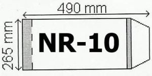 Narnia Okładka na podr A4 regulowana nr 10 (50szt) (131651) 1