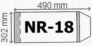 Narnia Okładka na podr A4 regulowana nr 18 (50szt) (131633) 1