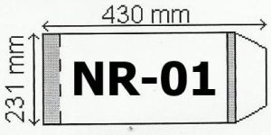 Narnia Okładka na podr B5 regulowana nr 1 (25szt) (131648) 1