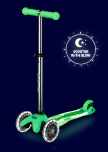 Hulajnoga Mini Micro Deluxe Glow LED Plus Icy Lime 2