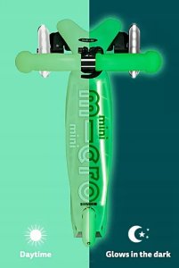 Hulajnoga Mini Micro Deluxe Glow LED Plus Icy Lime 3