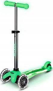 Hulajnoga Mini Micro Deluxe Glow LED Plus Icy Lime 4