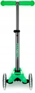 Hulajnoga Mini Micro Deluxe Glow LED Plus Icy Lime 5