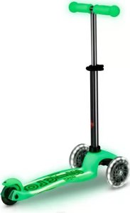 Hulajnoga Mini Micro Deluxe Glow LED Plus Icy Lime 7