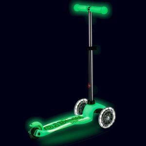 Hulajnoga Mini Micro Deluxe Glow LED Plus Icy Lime 9