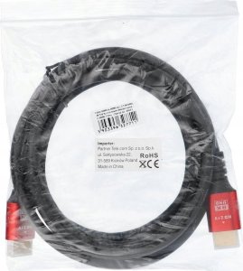 Kabel HDMI do HDMI ver. 2.1 8K/60Hz, 4K/120Hz 2 m czarny 2